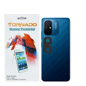 محافظ لنز دوربین تورنادو مدل فلزی مناسب برای گوشی موبایل شیائومی Redmi 12C بسته 40 عددی
