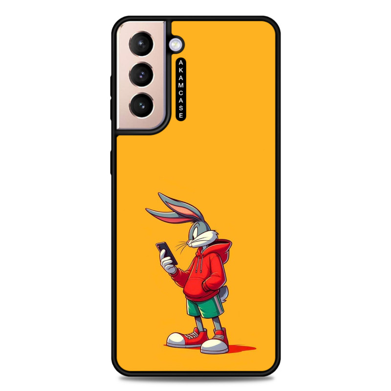 کاور آکام مدل AMC-WSGS21P-BUNNY-3 مناسب برای گوشی موبایل سامسونگ Galaxy S21 Plus