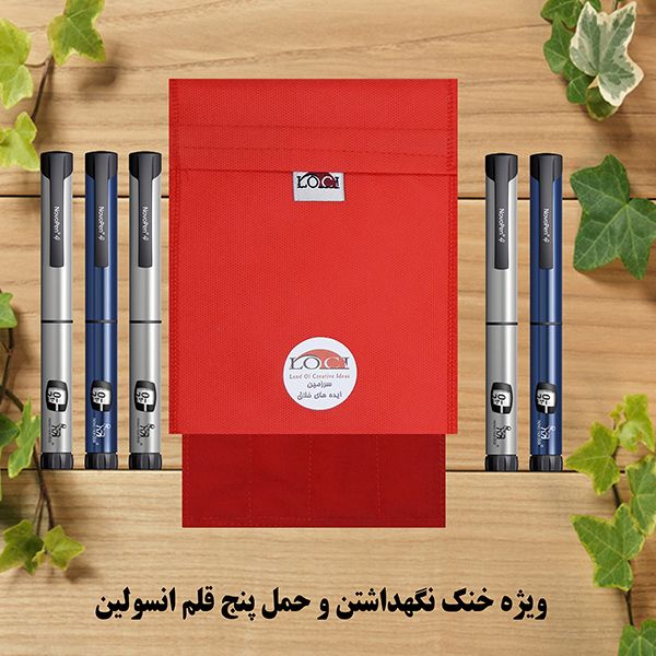 کیف خنک نگهدارنده انسولین لوک آی مدل 5 قلم -  - 3