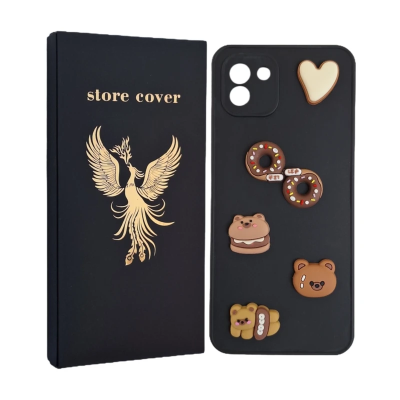 کاور استور کاور طرح کوکو برجسته مدل a03 مناسب برای گوشی موبایل سامسونگ Galaxy A03