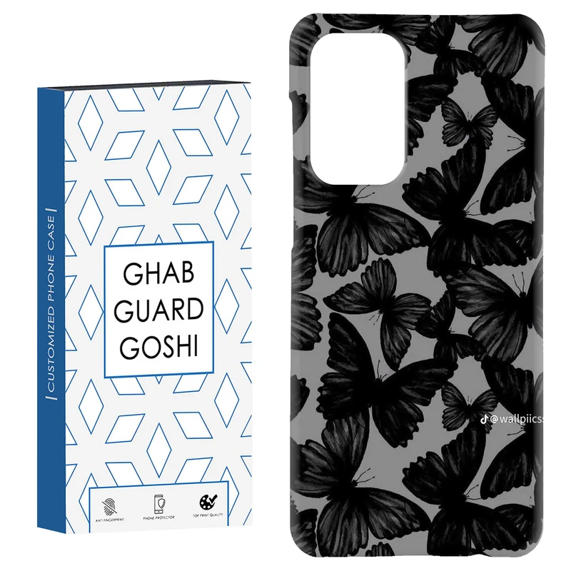 کاور قاب گارد گوشی طرح پروانه کد Dimo-837 مناسب برای گوشی موبایل سامسونگ Galaxy A52 / a52s