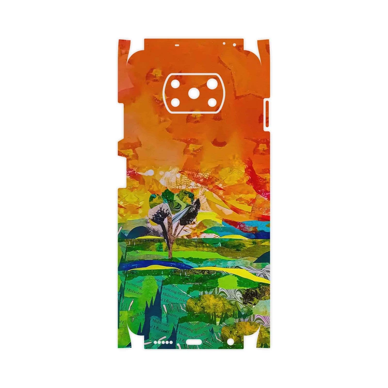 برچسب پوششی ماهوت مدل Collage of Painting-FullSkin مناسب برای گوشی موبایل شیائومی Poco X3 Pro
