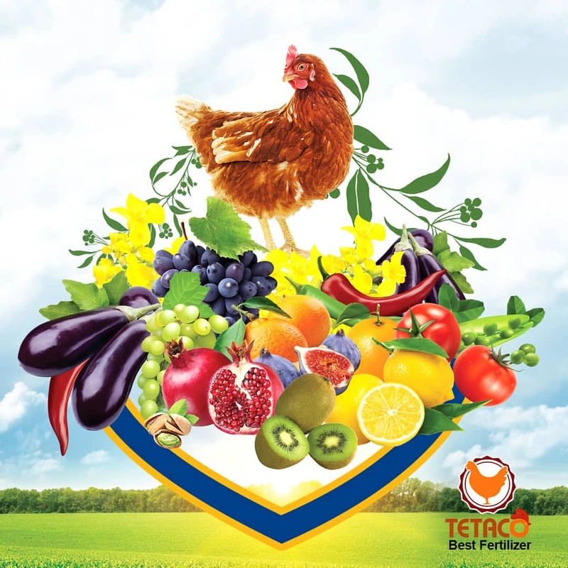 عکس شماره 4 : کود پلت مرغی غنی شده تتاکو مدل vigorous وزن 10 کیلوگرم