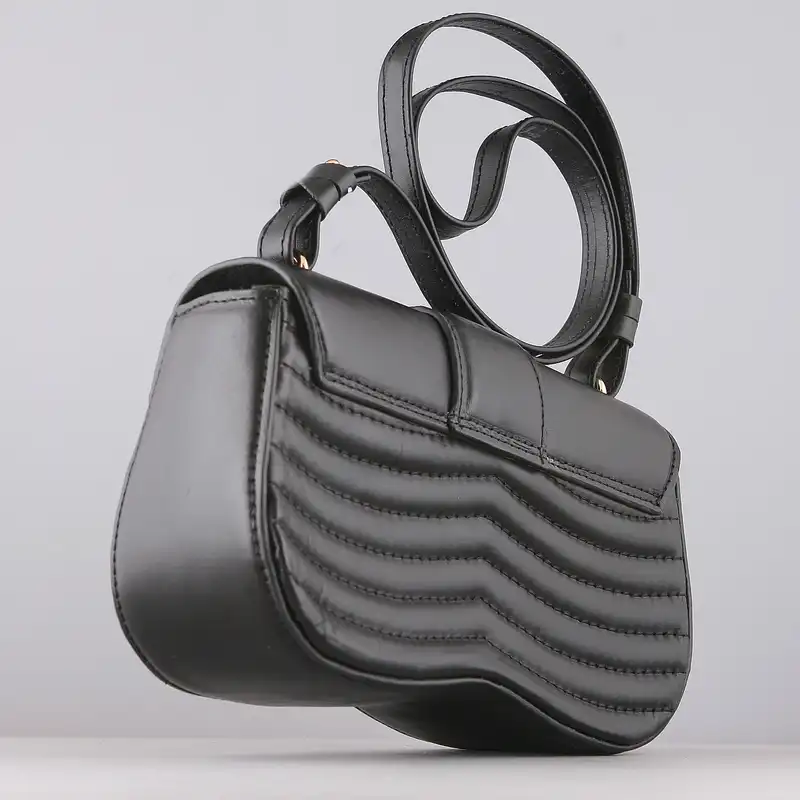 کیف دوشی زنانه چرم یلسان مدل آرچید کد 100-GN