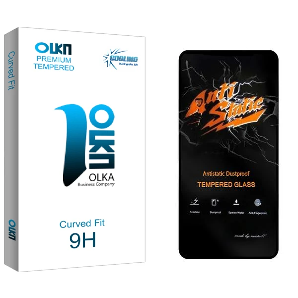 محافظ صفحه نمایش کولینگ مدل Olka Anti Static مناسب برای گوشی موبایل شیائومی Redmi Note 12 Pro
