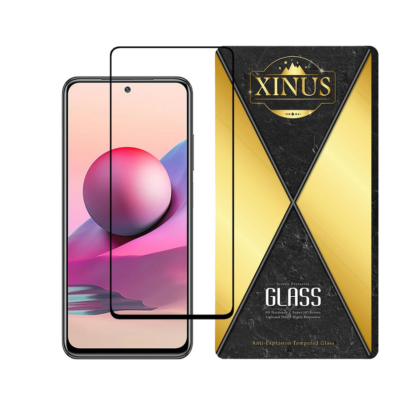 محافظ صفحه نمایش ژینوس مدل FULPLUSX مناسب برای گوشی موبایل شیائومی Redmi Note 10S