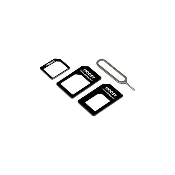 تبدیل سیم کارت میکرو و نانو به استاندارد  مدل AA مجموعه 4عددی