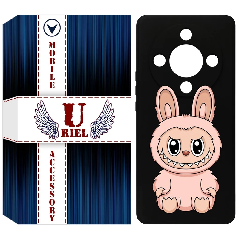 کاور یوریل مدل KSH کد 138 طرح عروسک لبوبو مناسب برای گوشی موبایل آنر X9b / X50 / Magic6 Lite