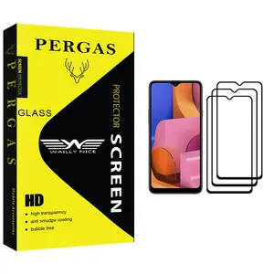 Waily Nice Pergas Glass Screen Protector For Samsung Galaxy A20s Pack Of 3