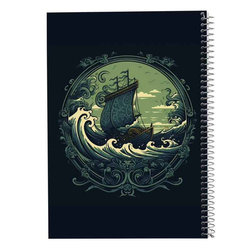 دفتر مشق 100 برگ مدوپد مدل Vindland Saga کد DF3191