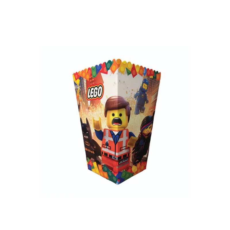 ظرف پاپکورن مدل لگو کد NH-10 مجموعه 10 عددی