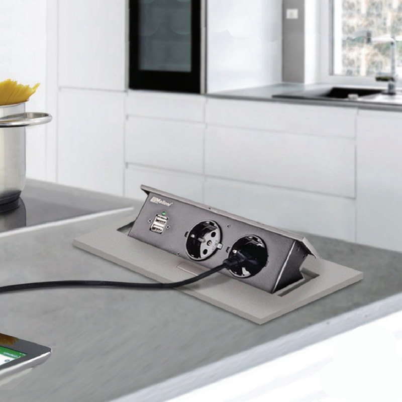 پریز توکار ملونی مدل 10017