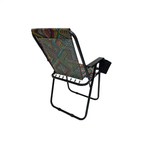 میز و صندلی تاشو سفری مدل سرخ پوستی بسته 3 عددی