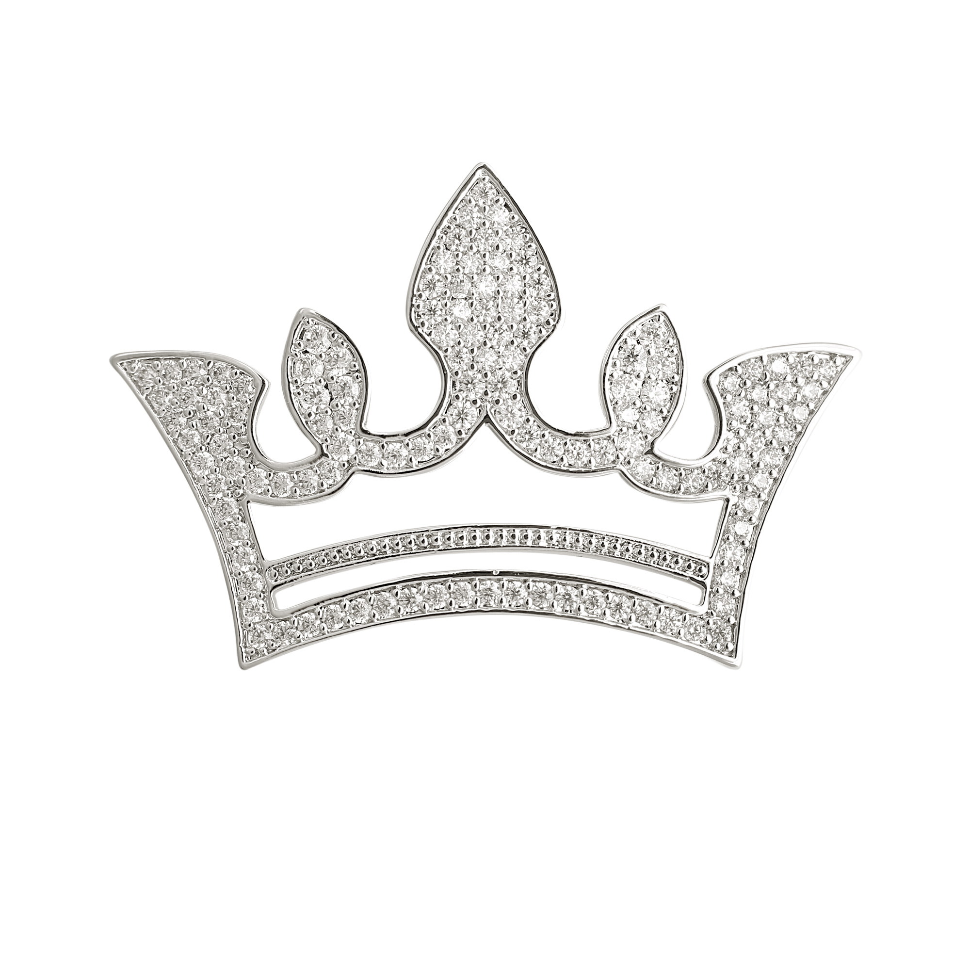 گل سینه زنانه طرح تاج کد G3003