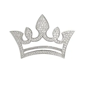 گل سینه زنانه طرح تاج کد G3003