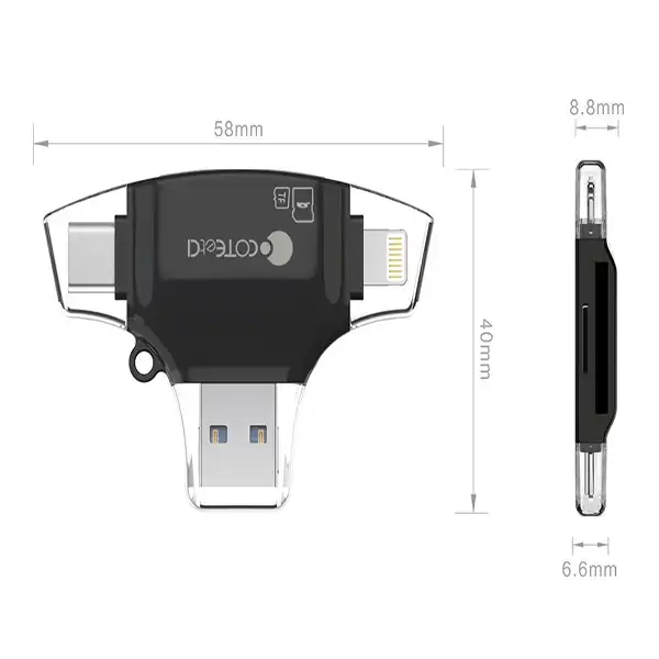 کارت خوان کوتتسی مدل CS5132-BK