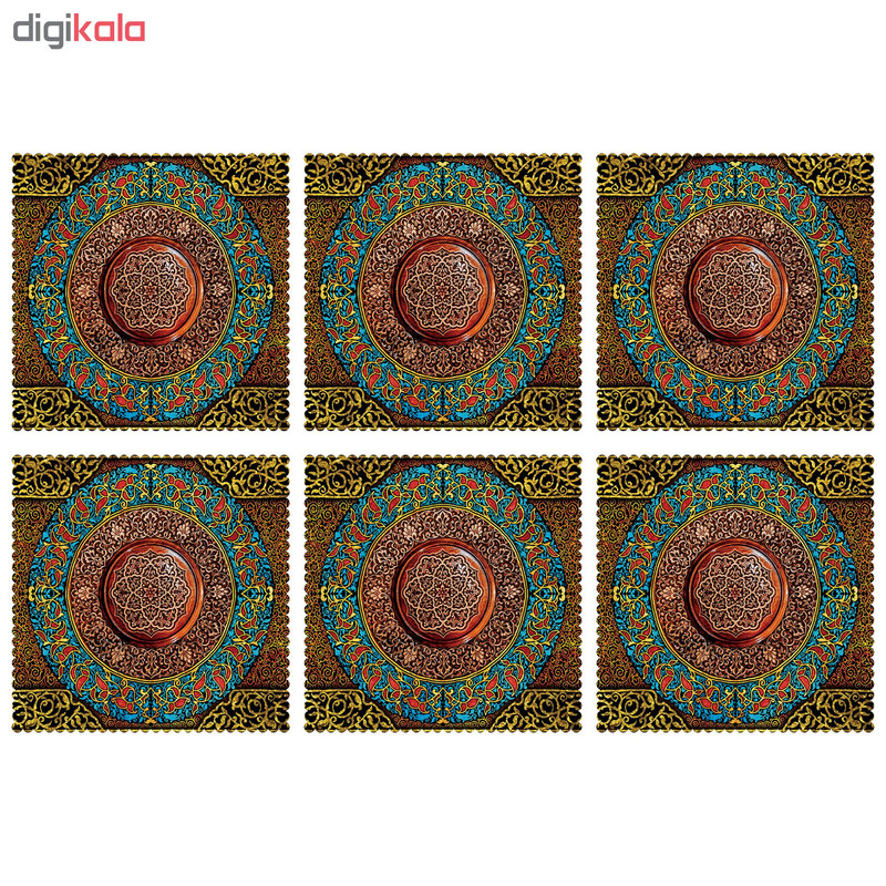 زیربشقابی مدل U1-42410 بسته 6 عددی