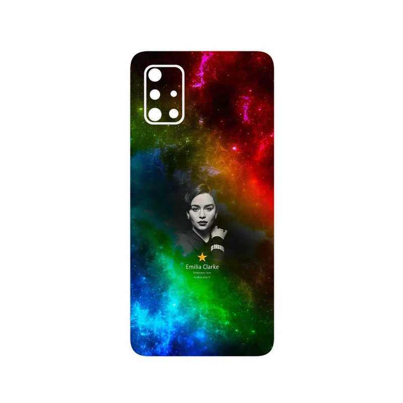برچسب پوششی ماهوت مدل emilia clarke مناسب برای گوشی موبایل سامسونگ Galaxy A71