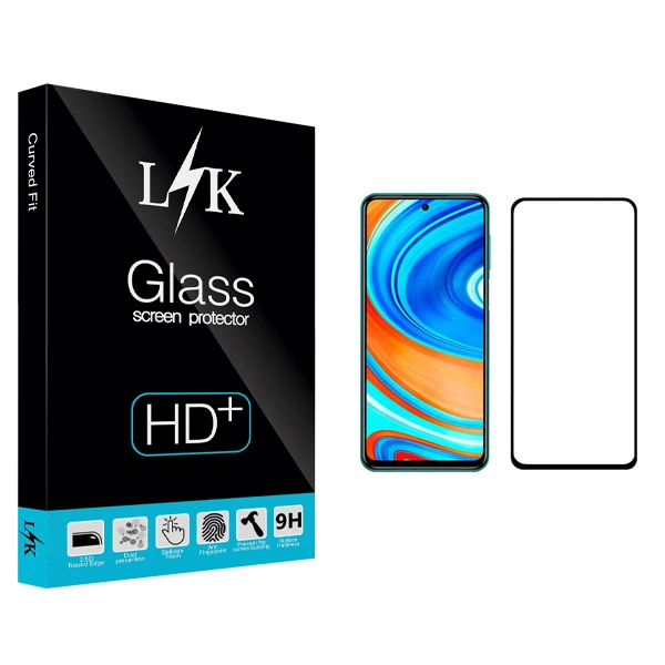محافظ صفحه نمایش ال کی مدل +HD مناسب برای گوشی موبایل شیائومی Redmi Note 9 Pro