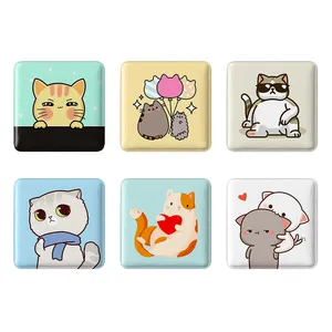 مگنت خندالو طرح گربه Cat کد 1444B مجموعه 6 عددی