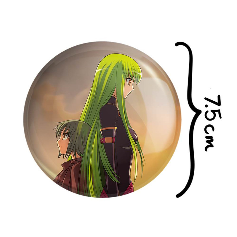 آینه جیبی خندالو مدل سی سی انیمه کد گیاس Code Geass   کد 13065