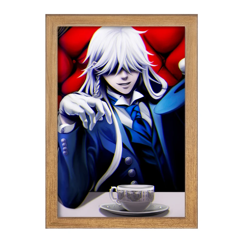 تابلو خندالو مدل اندرتیکر انیمه خادم سیاه Black Butler  کد 16314