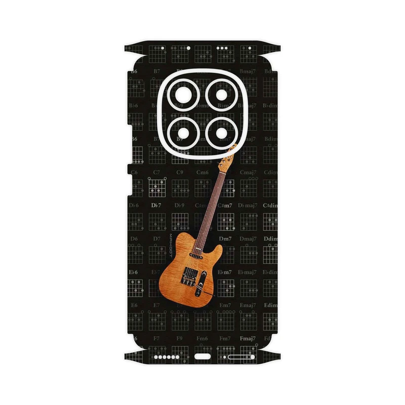 برچسب پوششی ماهوت مدل Guitar_Instrument-FullSkin مناسب برای گوشی موبایل شیائومی Redmi Note 14 Pro 5G