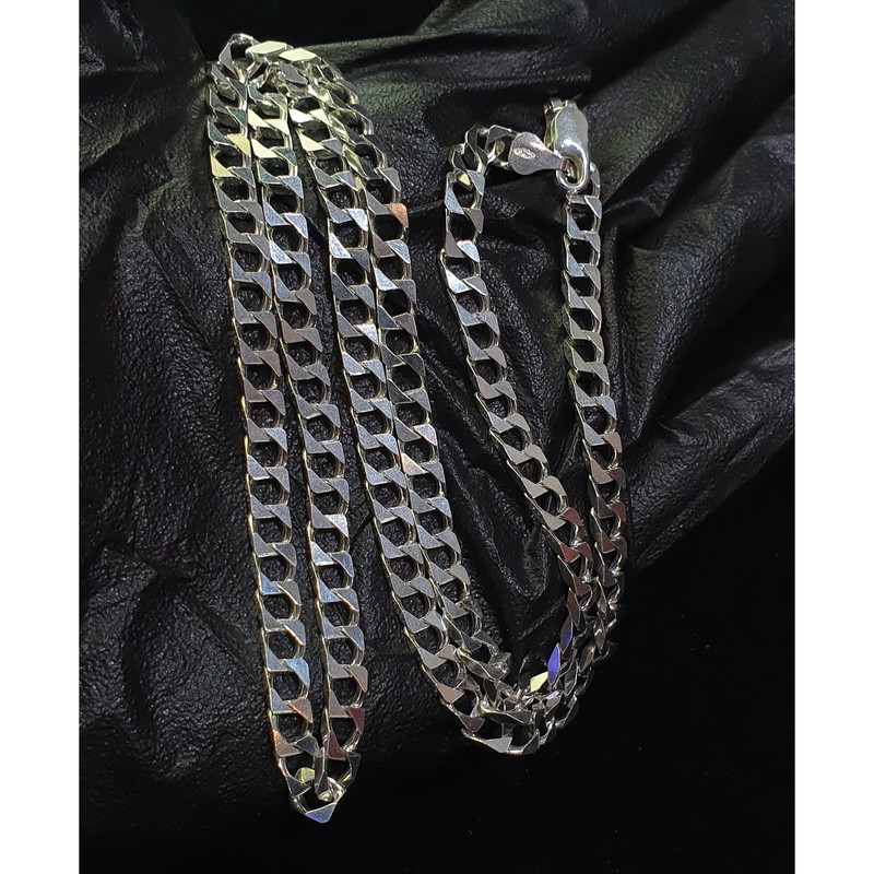 زنجیر نقره مردانه مدل ژاپنی