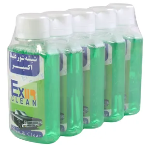  محلول شیشه شوی خودرو اکسیر مدل Clean And Clear حجم 600 میلی لیتر بسته 5 عددی