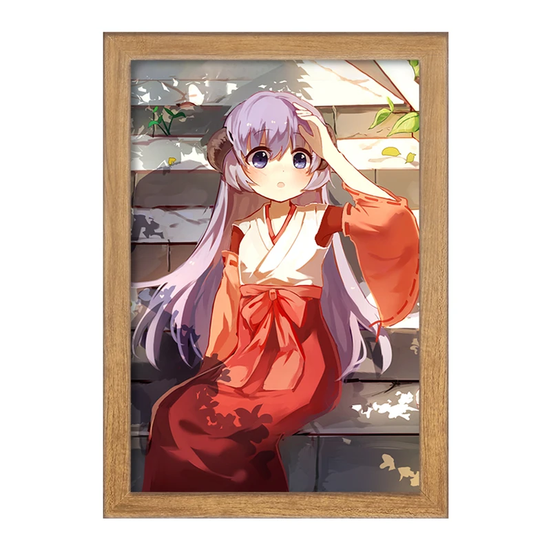 تابلو خندالو مدل هانیو انیمه هیگوراشی وقتی اشک می ریزد  کد 18140