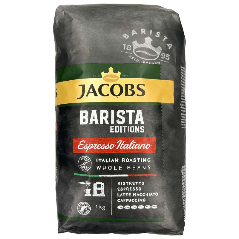 دانه قهوه باریستا ادیشن اسپرسو ایتالیانو جاکوبز - 1 کیلوگرم