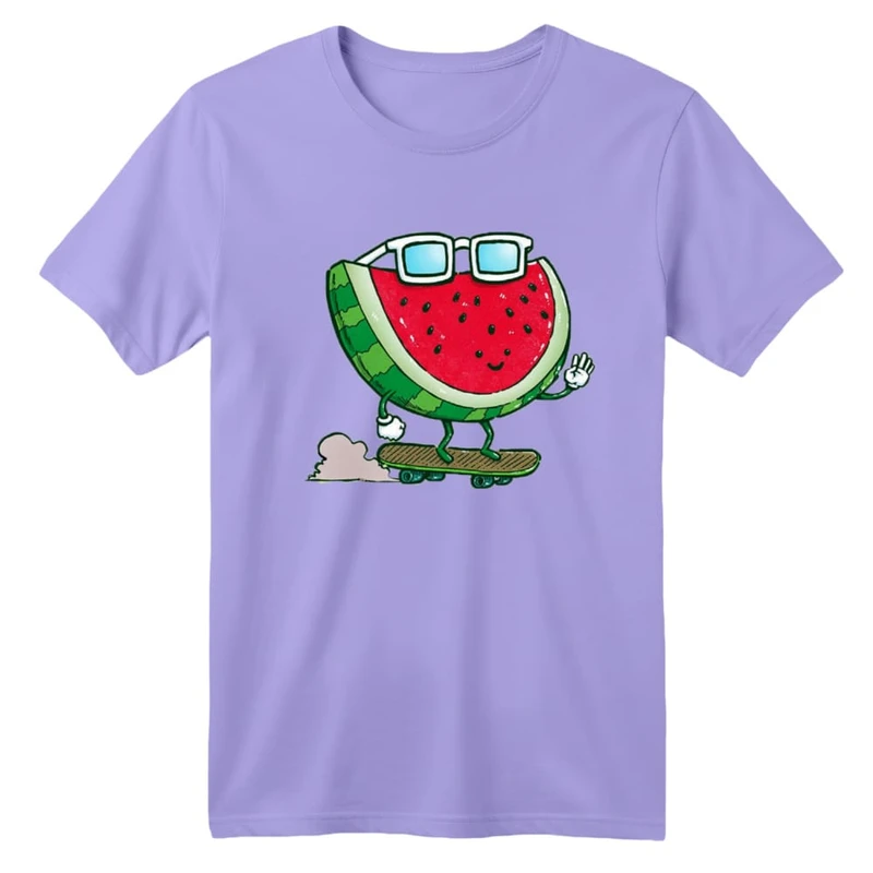 تی شرت آستین کوتاه بچگانه مدل هندوانه یلدایی کد 3