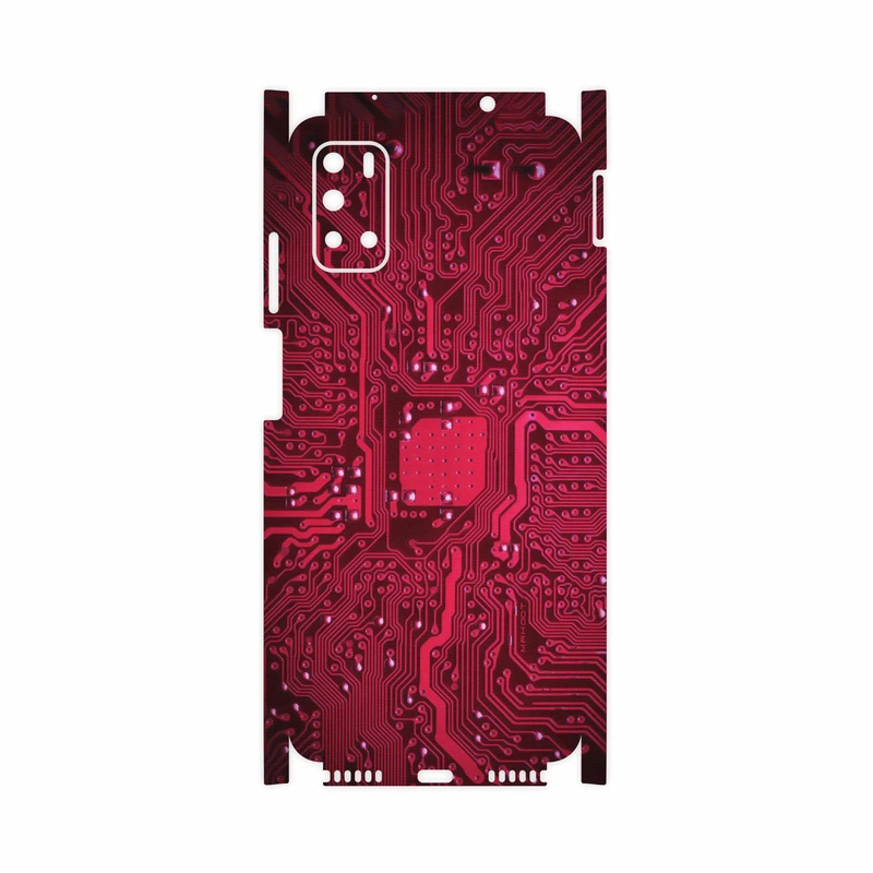 برچسب پوششی ماهوت مدل Red-Printed-Circuit-Board-FullSkin مناسب برای گوشی موبایل جی پلاس Z10