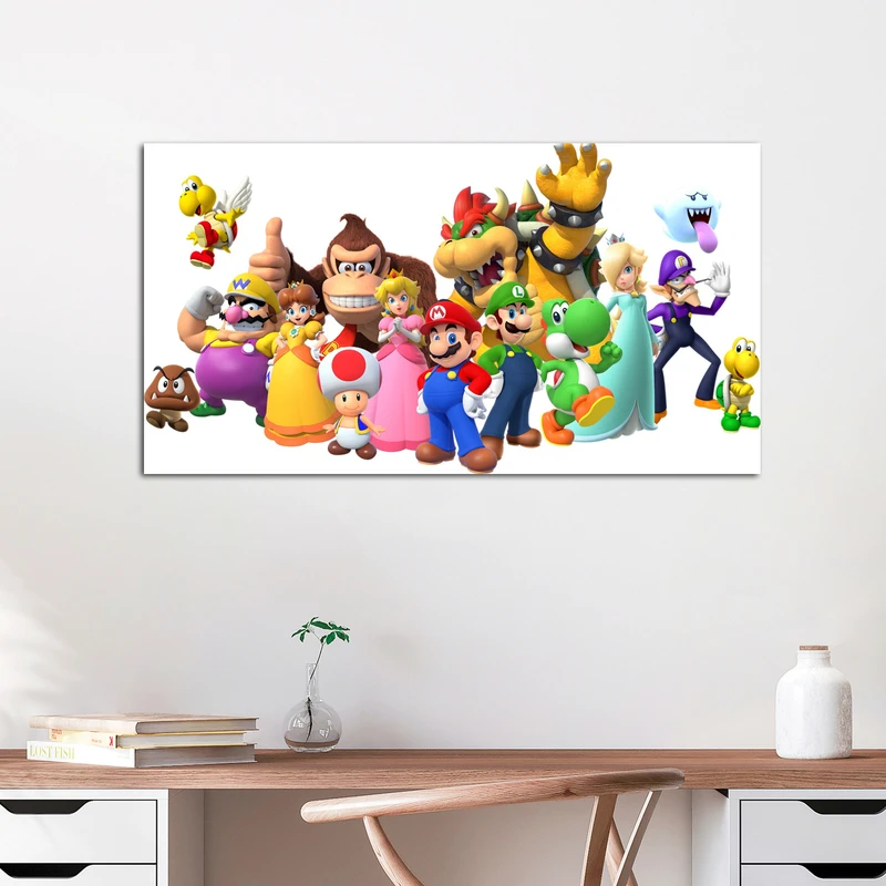 تابلو شاسی کودک مدل برادران سوپر ماریو کد 24