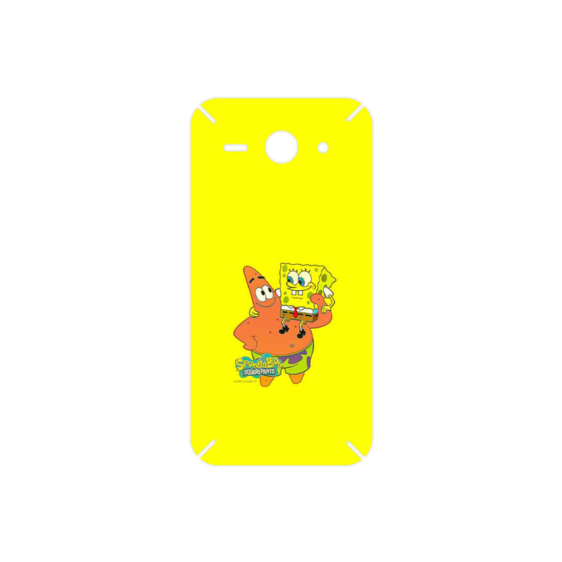 برچسب پوششی ماهوت مدل SpongeBob SquarePants مناسب برای گوشی موبایل هوآوی Ascend Y530