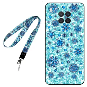 Megafone Snow Flake 0014 Cover For Huawei Nova 8i Mobile Neckband
