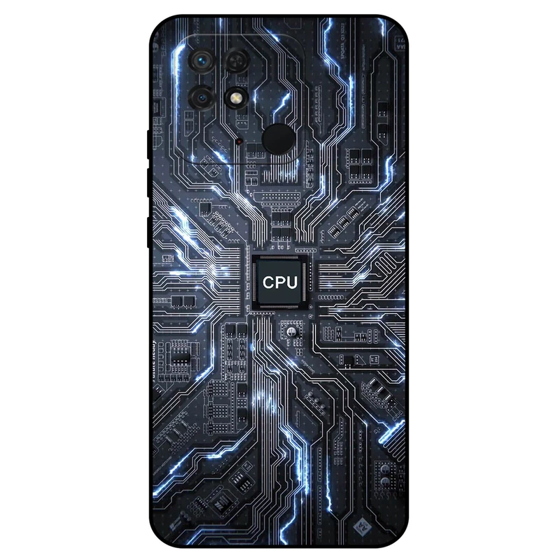 کاور مگافون طرح مدار مدل 8009 مناسب برای گوشی موبایل شیائومی Redmi 10C