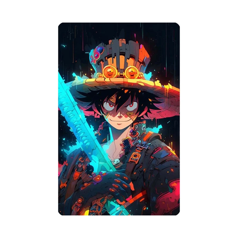 استیکر کارت مدل انیمه طرح وان پیس مانکی دی لوفی one piece Monkey D Luffy کد 4879