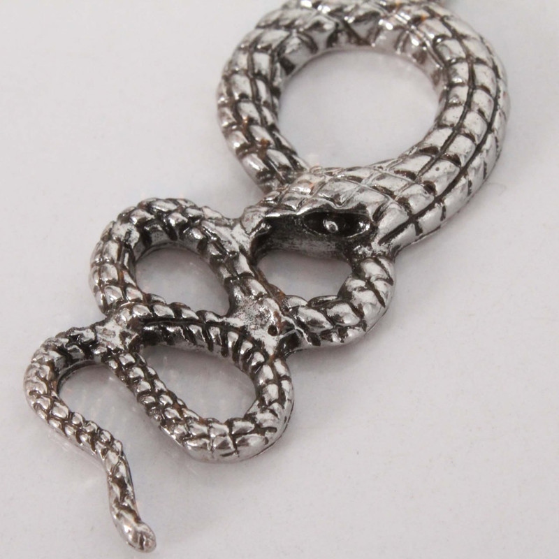 آویز گردنبند مدل مار کد 03