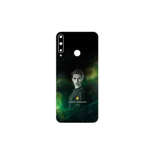 MAHOOT Scarlett Johansson Cover Sticker for Huawei Y7p