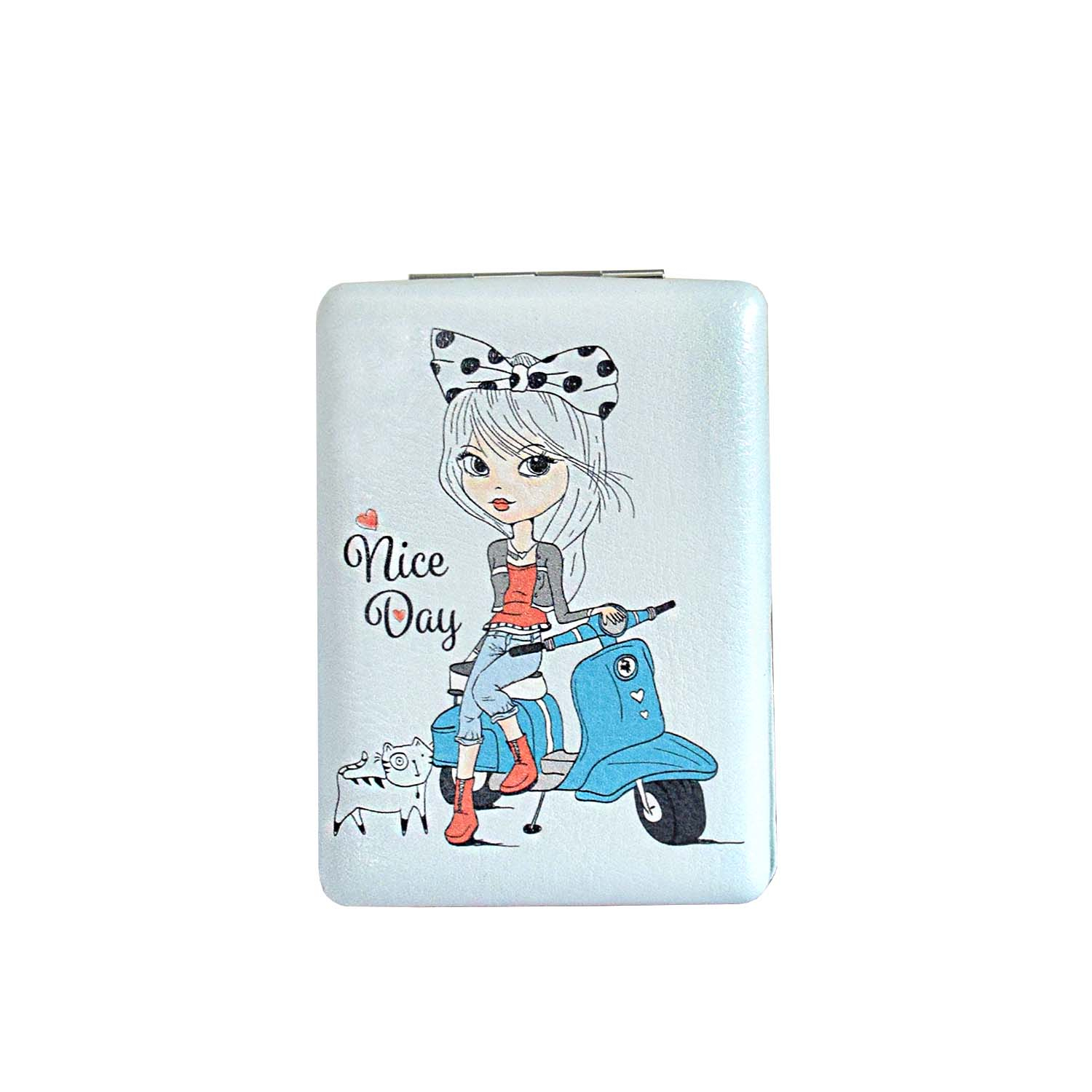 آینه جیبی مدل دختر