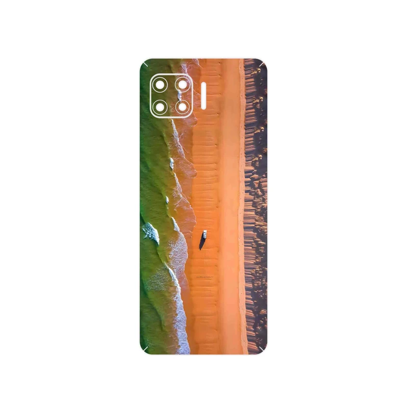 برچسب پوششی ماهوت مدل Beach and Green Sea مناسب برای گوشی موبایل موتورولا Moto G 5G Plus