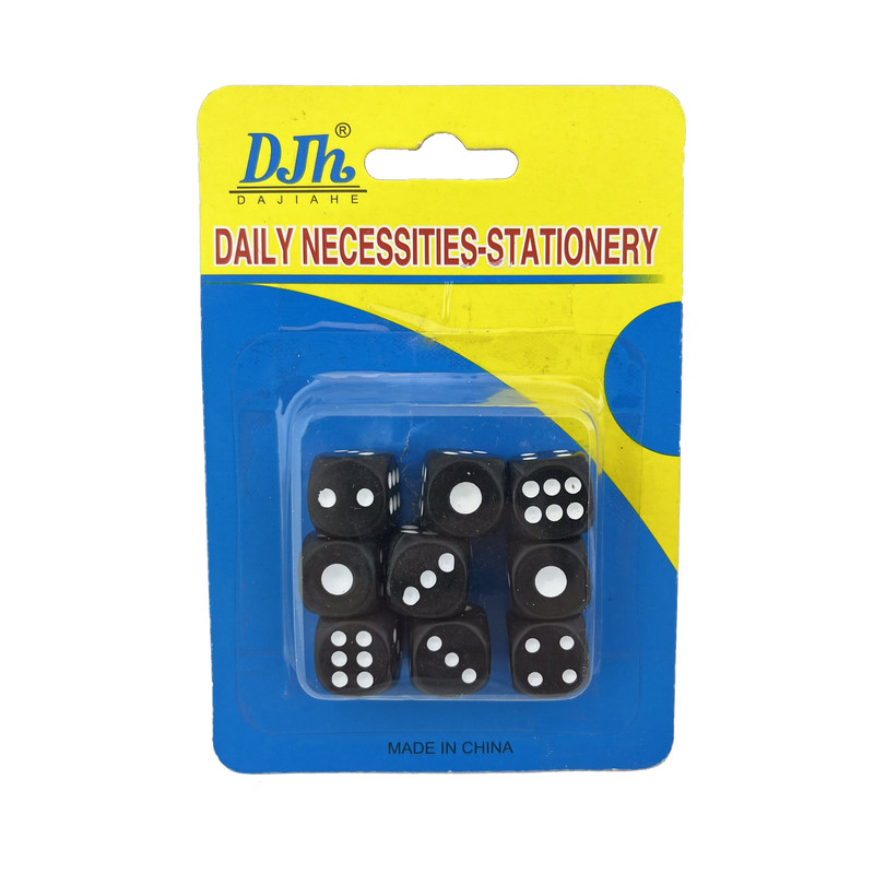 تاس بازی مدل دیجیاهی مدل Dice15 مجموعه 9 عددی