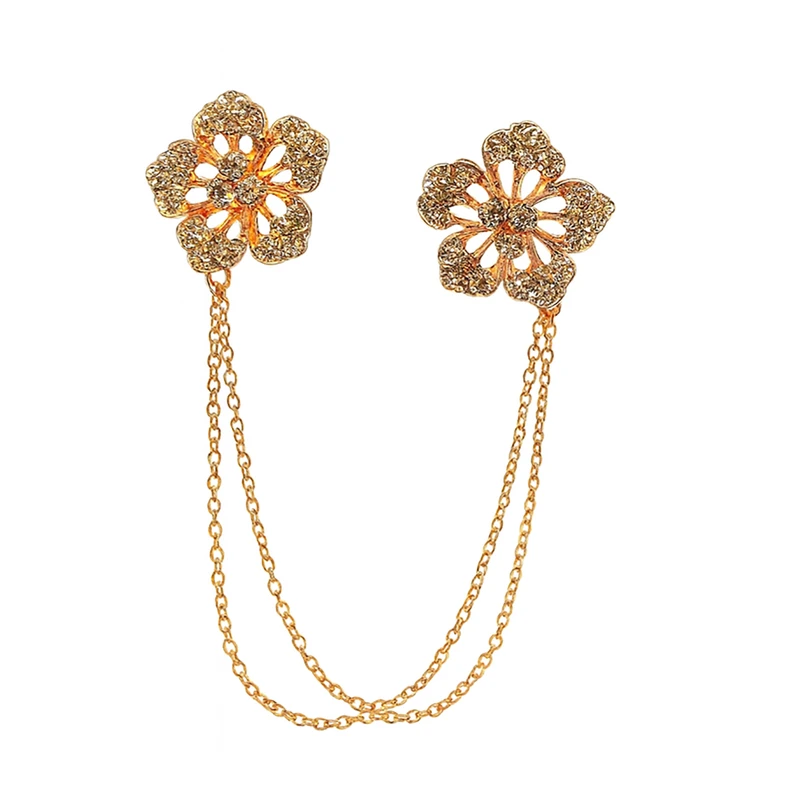 گل سینه زنانه مدل گل 12488