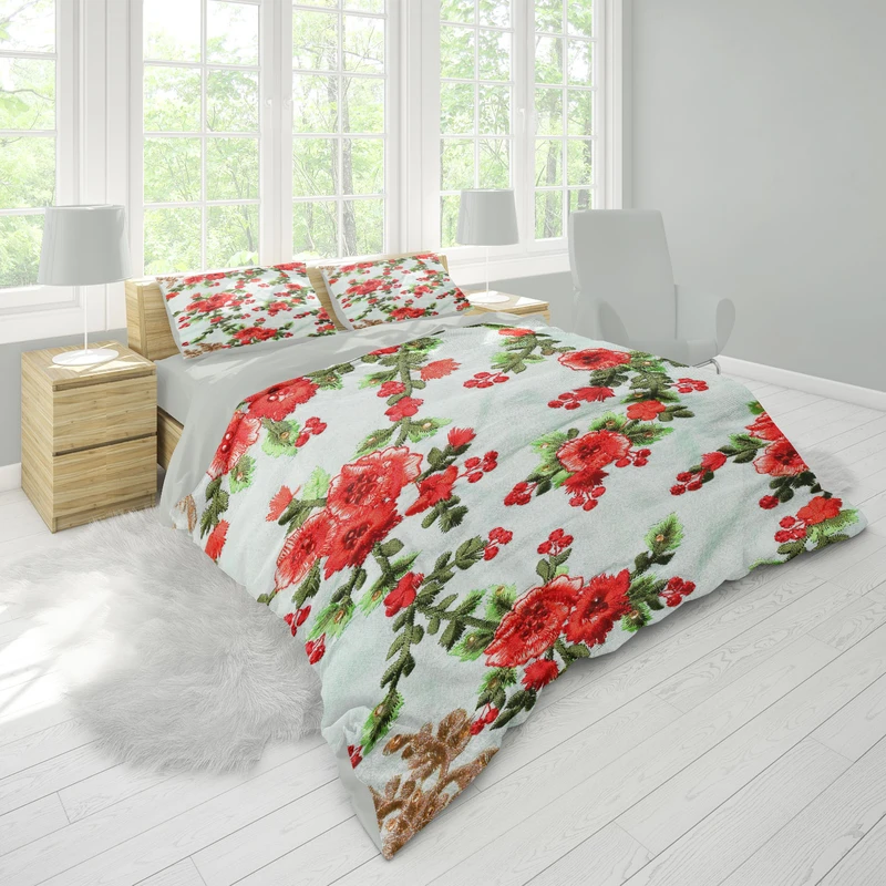 سرویس خواب 2 نفر 6 تکه مدل B329 میکرو چاپ دیجیتال 