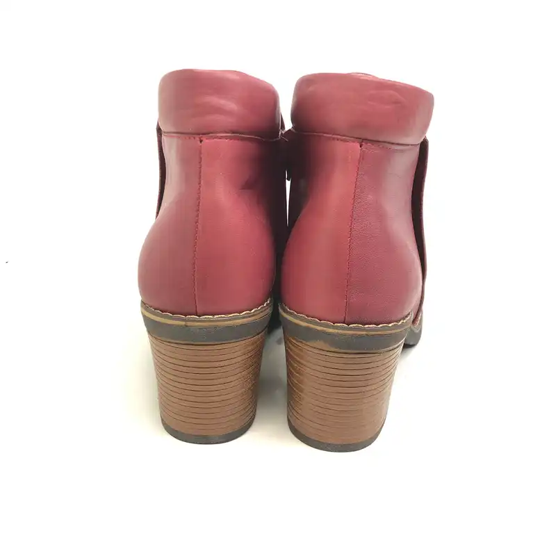 نیم بوت زنانه سرزمین چرم مدل 5207