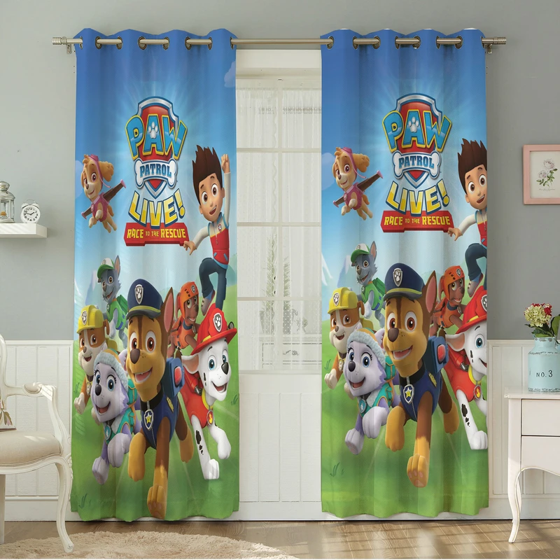 پرده نیروانا طرح کودک  مدل مخمل کد 8151 سایز 140×280 سانتی متر