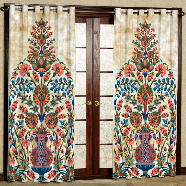 پرده مدل مخمل پانچی کد 7577 سایز 280x140 سانتی متر