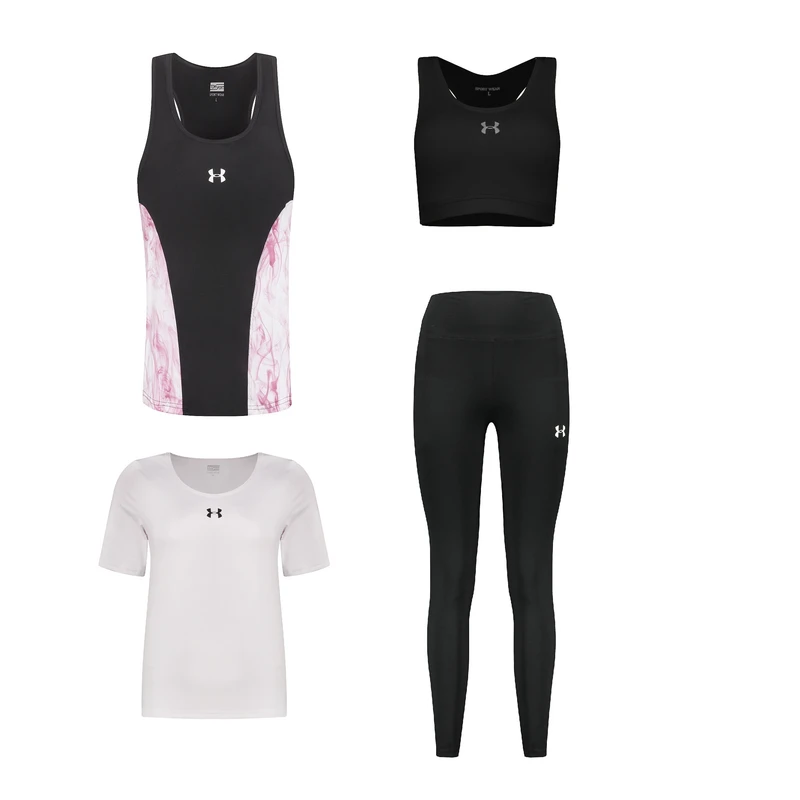 ست چهار تکه لباس ورزشی زنانه مدل 1801-8101-4104-7101