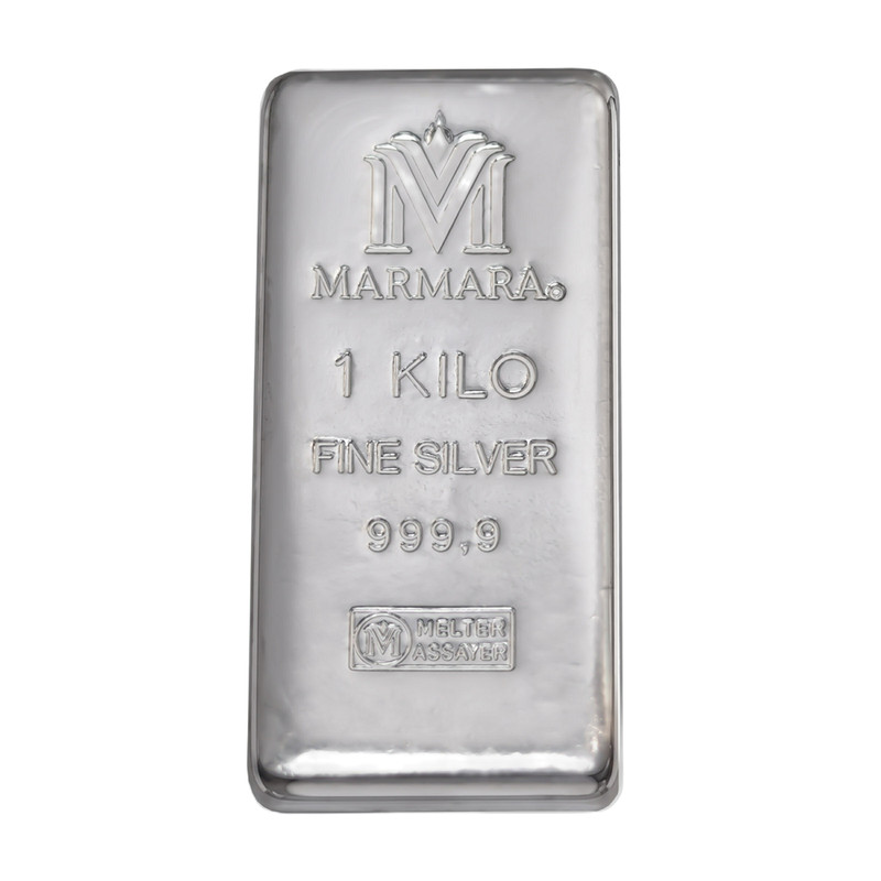 شمش نقره مدل Marmara 1000